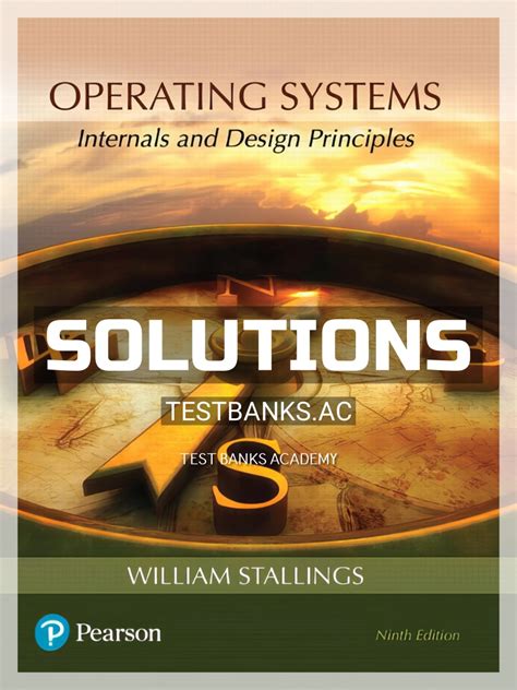 Operating Systems Stallings Solutions Manual Epub