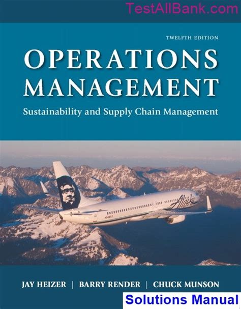 Operation Management Solution Manual Heizer PDF