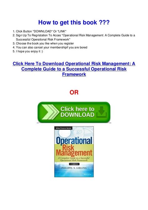 Operational.Risk.Management.A.Complete.Guide.to.a.Successful.Operational.Risk.Framework Ebook Kindle Editon