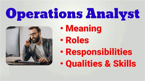 Operations Analyst Duties: A Comprehensive Guide to the Role of an Operations Analyst