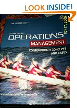 Operations Management Contemporary Concepts and Cases Epub