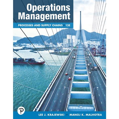 Operations Management Processes Supply Chains Kindle Editon