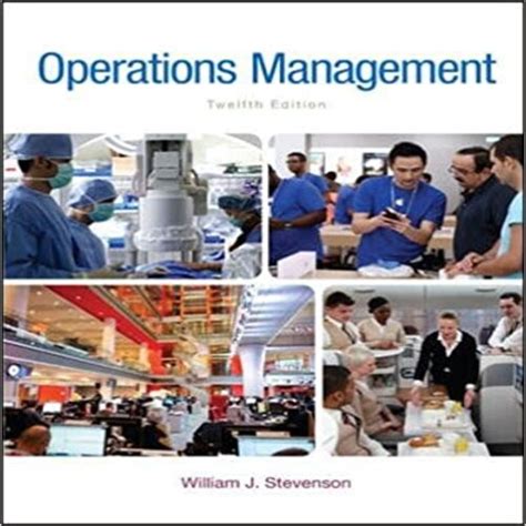 Operations Management Stevenson Solution Kindle Editon