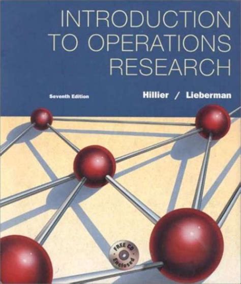 Operations Research 7th Edition Solutions Hillier Lieberman Epub