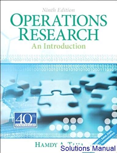 Operations Research An Introduction 9th Edition Solutions Reader