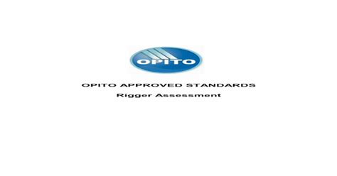 Opito rigging assessment test questions Ebook Doc