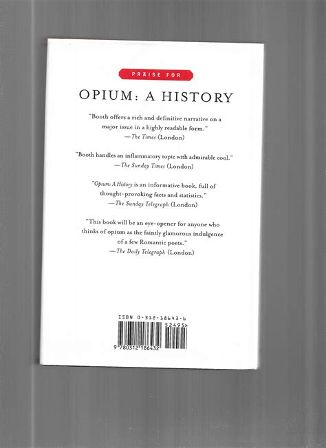 Opium A History PDF