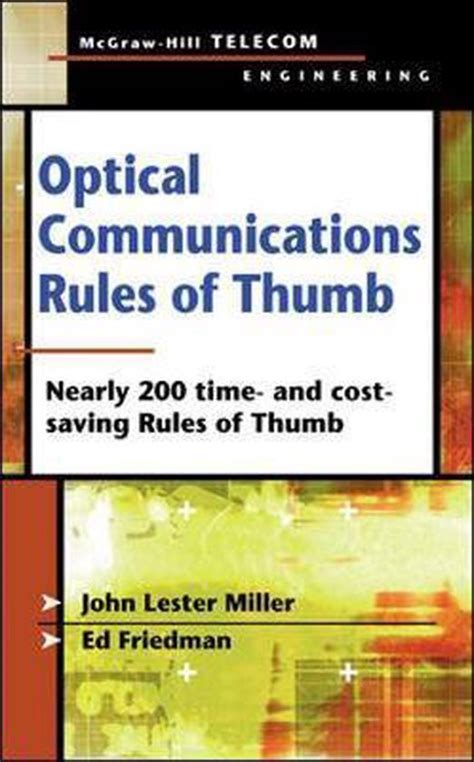 Optical Communications Rules of Thumb Doc