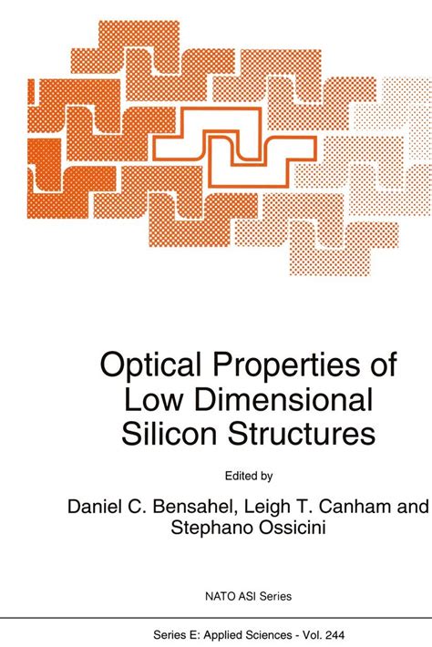 Optical Properties of Low Dimensional Silicon Structures 1st Edition Kindle Editon