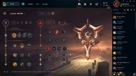 Optimal Build for Lucian in ARAM