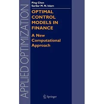 Optimal Control Models in Finance A New Computational Approach Doc