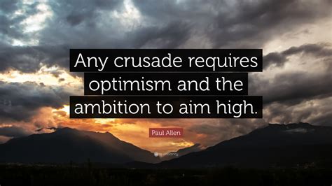 Optimism and Ambition: