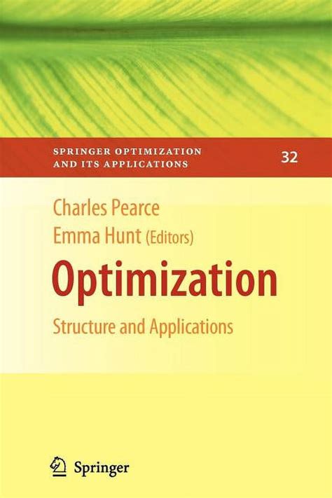 Optimization Structure and Applications PDF