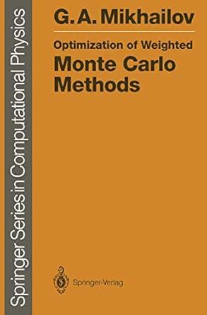 Optimization of Weighted Monte Carlo Methods Reader