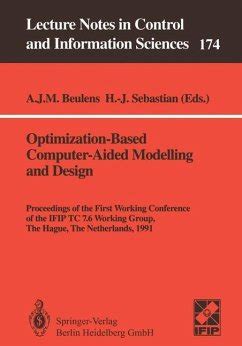 Optimization-Based Computer-Aided Modelling and Design International Workshop Epub