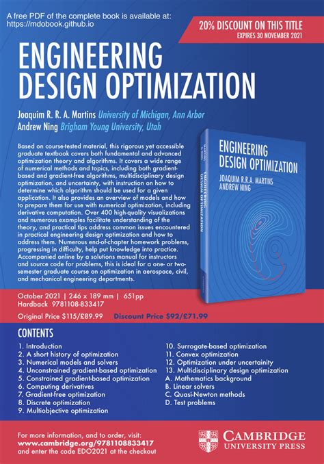 Optimizing Engineering Designs Kindle Editon