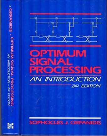 Optimum Signal Processing An Introduction Doc