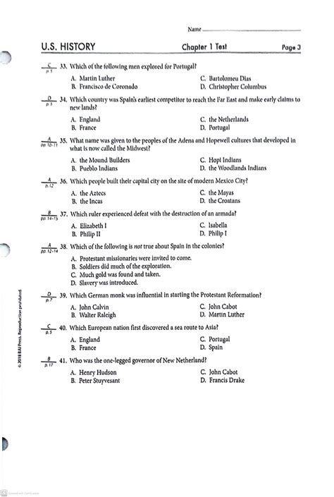 Options For Youth Us History Answers Doc