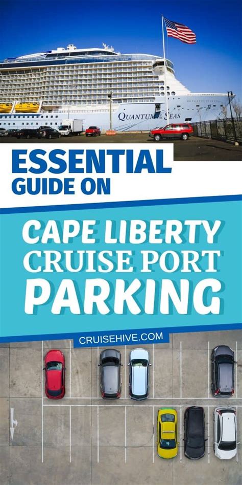 Options for Parking at Cape Liberty Cruise Port