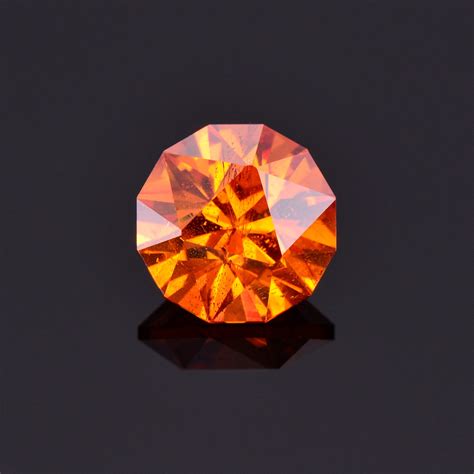 Orange Stone Gems: A Fiery Radiance