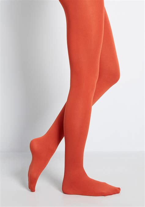 Orange Tights: A Style Statement for the Bold and Daring