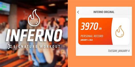 Orangetheory Inferno Template