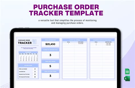 Order Tracker Template