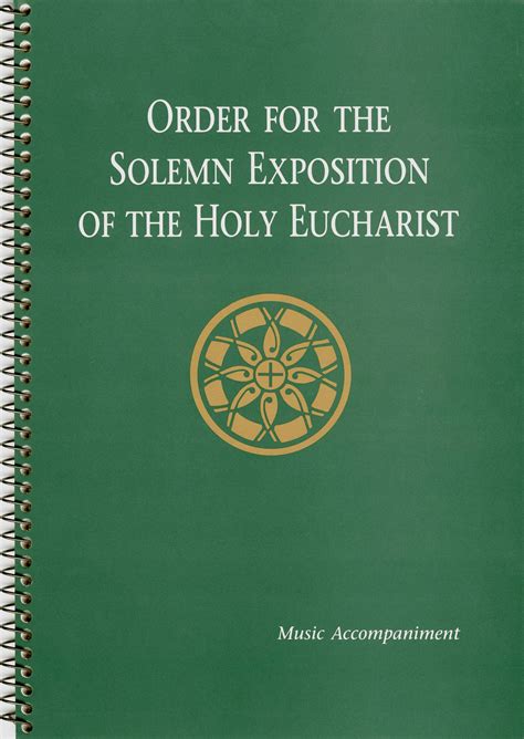 Order for the Solemn Exposition of the Holy Eucharist Doc