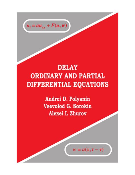 Ordinary and Delay Differential Equations 1st Edition Doc