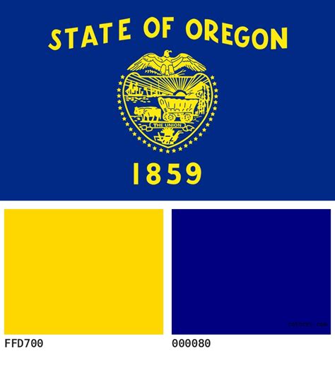 Oregon State Colors: A Vibrant Palette that Captures the Spirit of the State