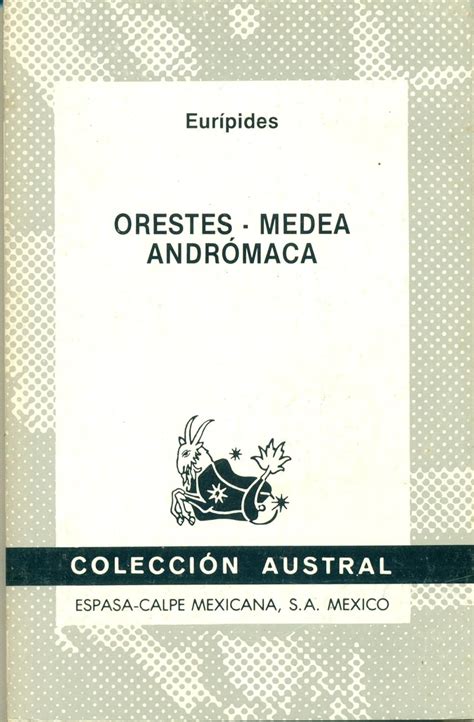 Orestes Spanish Edition Reader