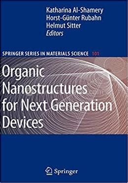 Organic Nanostructures for Next Generation Devices Epub