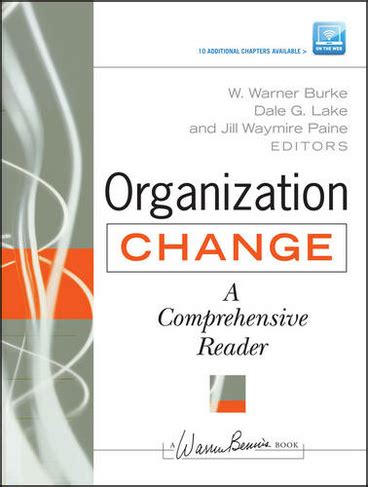 Organization Change: A Comprehensive Reader (J-B Warren Bennis S Ebook PDF