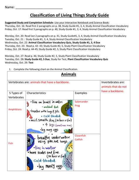 Organization In Living Things Study Guide Answers Epub