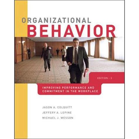 Organizational Behavior Improving Performance Commitment Kindle Editon