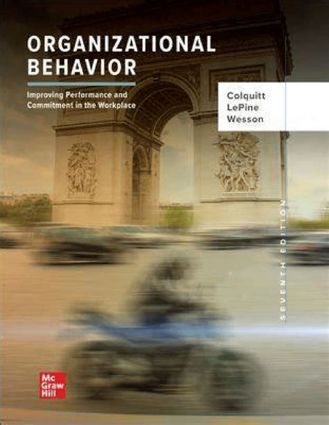 Organizational Behavior Jason Colquitt Pdf Kindle Editon