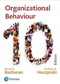 Organizational Behaviour David Buchanan Huczynski Ebook Kindle Editon