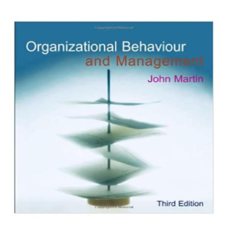 Organizational Behaviour and Management 3rd Edition PDF