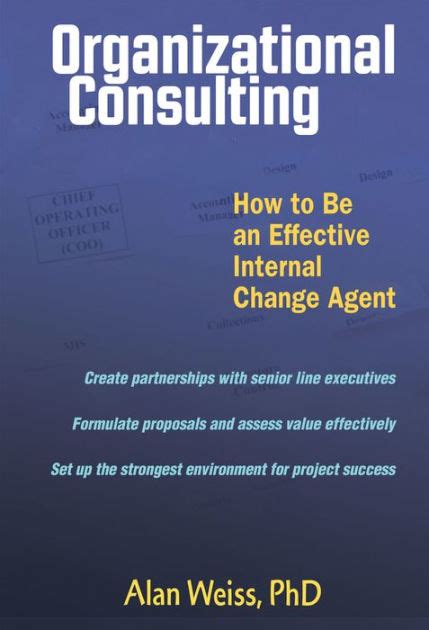 Organizational Consulting How to Be an Effective Internal Change Agent 1st Edition PDF