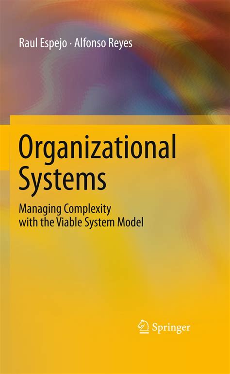 Organizational Systems Managing Complexity with the Viable System Model 1st Edition Epub