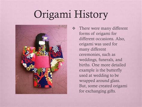 Origami's Rich History