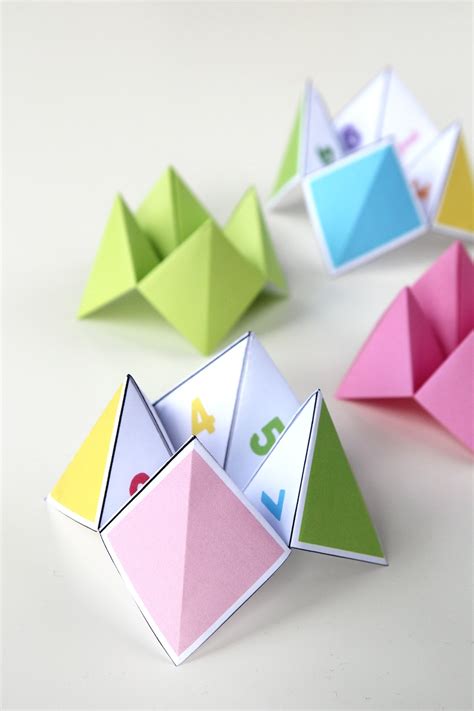 Origami Fortune Teller Paper: Unravel the Magic of 256 Possibilities