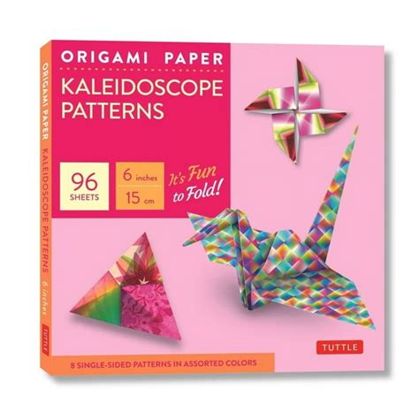 Origami Paper Kaleidoscope Patterns Sheets PDF