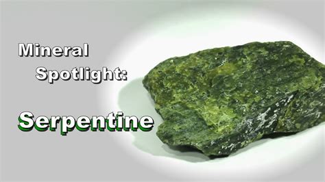 Origin and Composition of Serpentine Stone