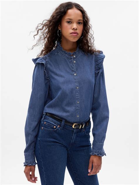 Origin and Evolution of the Denim Shirt Ruffle