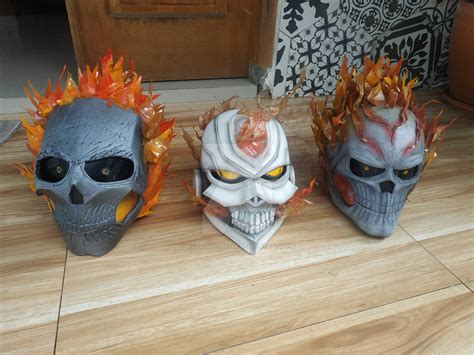 Origin and Evolution of the Ghost Rider Mask