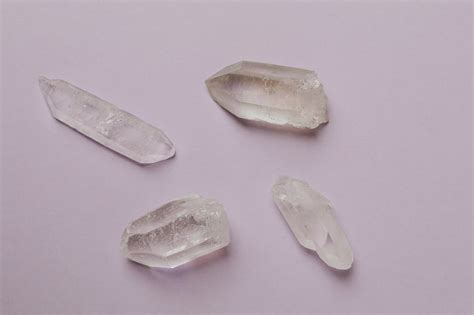 Origin and Types of Transparent White Crystals