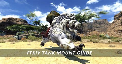 Origin of Tank Mounts in Eorzea