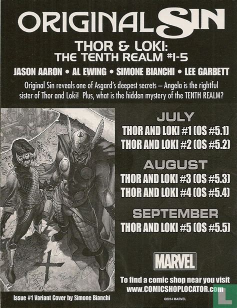 Original Sin Thor and Loki 5 Kindle Editon