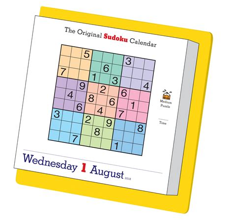 Original Sudoku Page   Day Calendar PDF